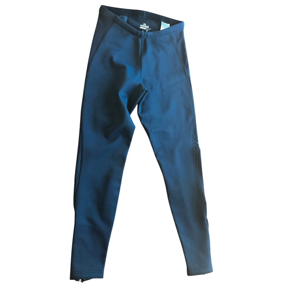 Pearl Izumi Size S Black Cycling Tights Ankle Zip Padded Fall 2008
